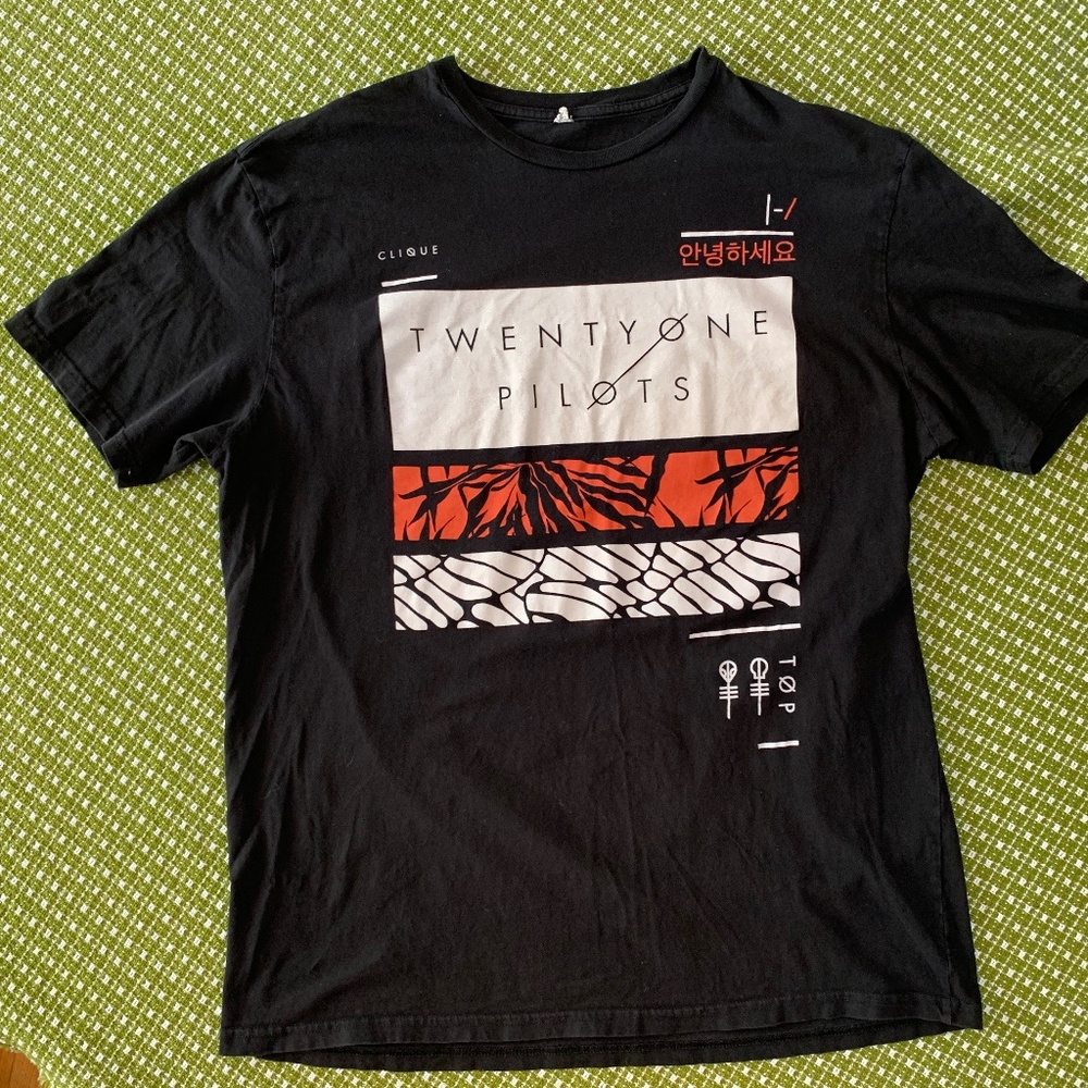 2 Twenty-one Pilots Band T-Shirts